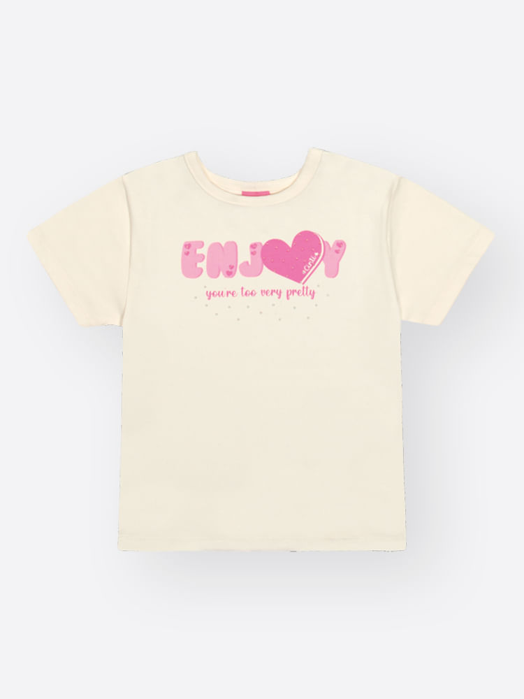 Conjunto Menina em Tule Corações ENJOY Mundo Cinti