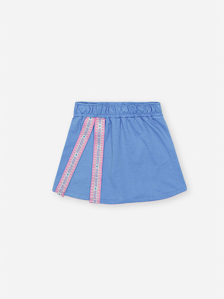 Conjunto Infantil Best Friends com Shorts Saia em Moletinho – Conjunto Menina Cinti NATURAL/AZ PROVENCE
