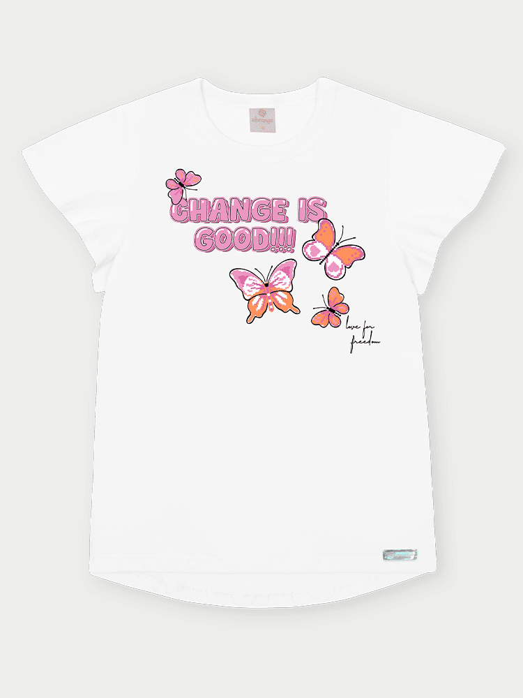 CONJ BLUSA E CAPRI BRANCO/LJ NECTARINE