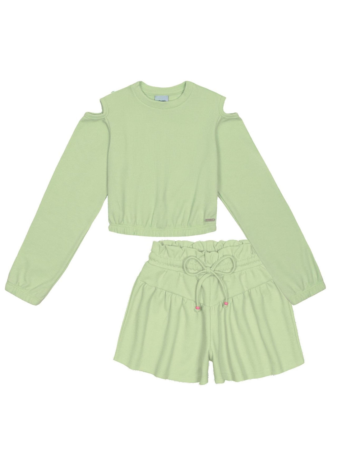 CONJ BLUSA E SHORTS VD PARADISE/VD PARAD