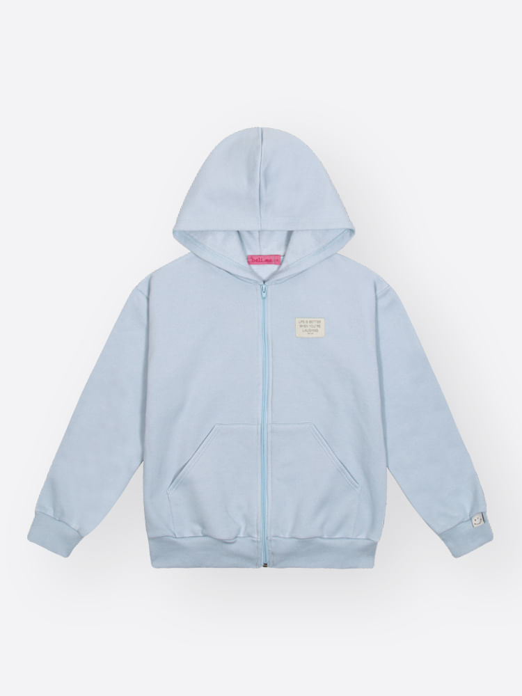 Jaqueta Infantil Moletom com Capuz Conforto Térmico Inverno