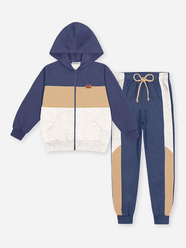 Conjunto Infantil Menino Listras Saylor's Divertto Conjunto Infantil Menino Listras Saylor's Divertto