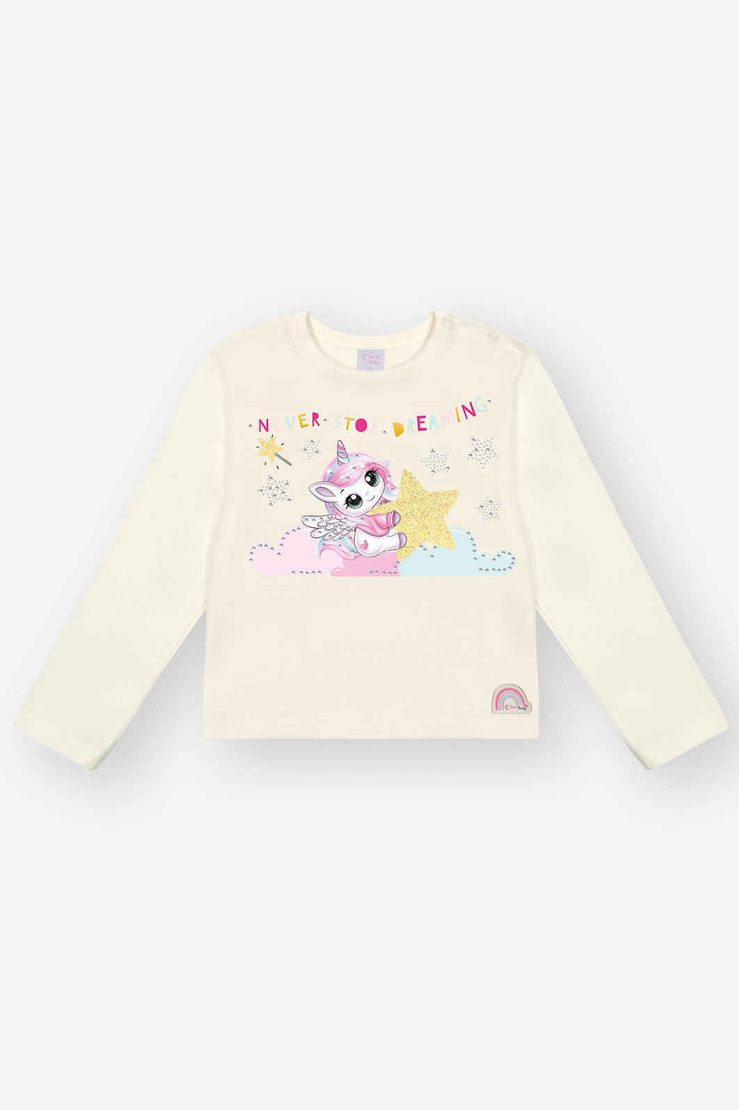 Conjunto Bebê Menina Unicórnio Lilás Mundo Cinti