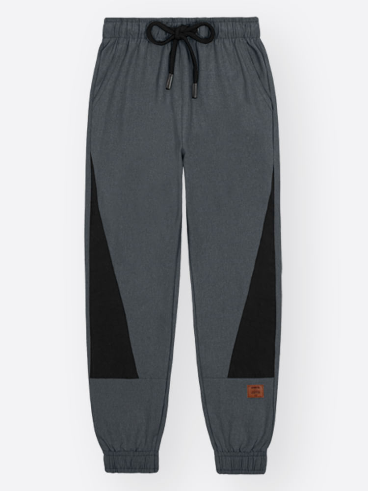 Calça Jogger Infantil Menino Bicolor Trail Divertto