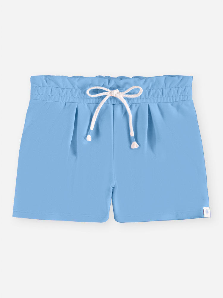 Conjunto Infantil Menina Blusa Boxy e Short Sea Shell com Strass