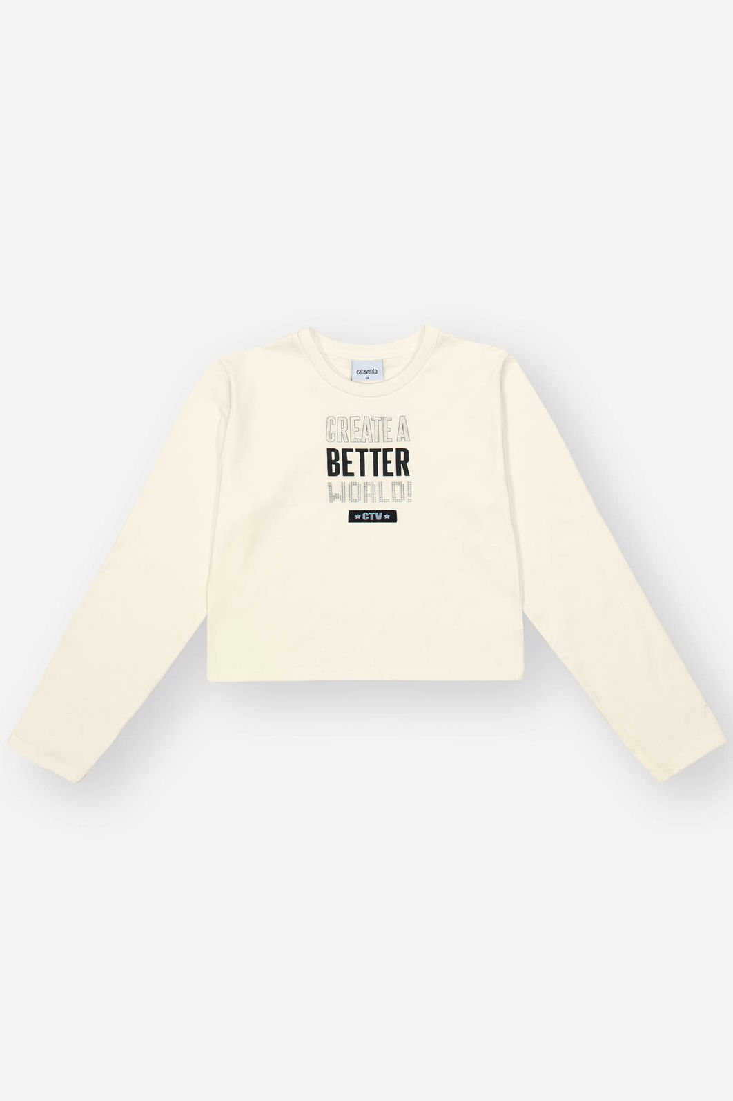 Conjunto Infantil Menina com Bolsa Better World Preto CTV
