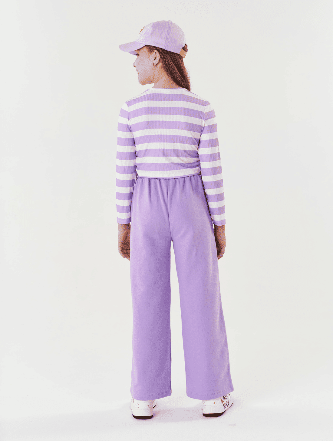 BLUSA MANGA LONGA LILÁS TULIPA