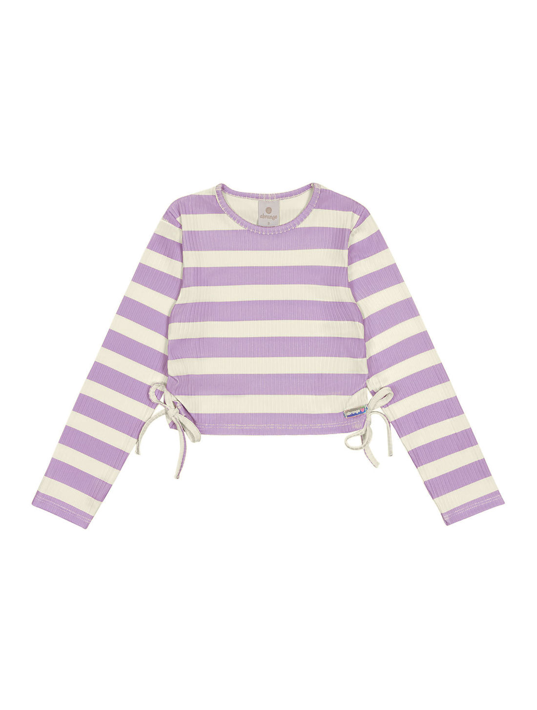 BLUSA MANGA LONGA LILÁS TULIPA