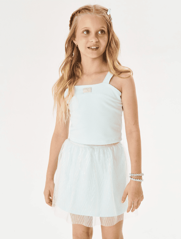 CONJ BLUSA E SAIA/SHORTS AZ ANGEL BLUE/AZ ANG