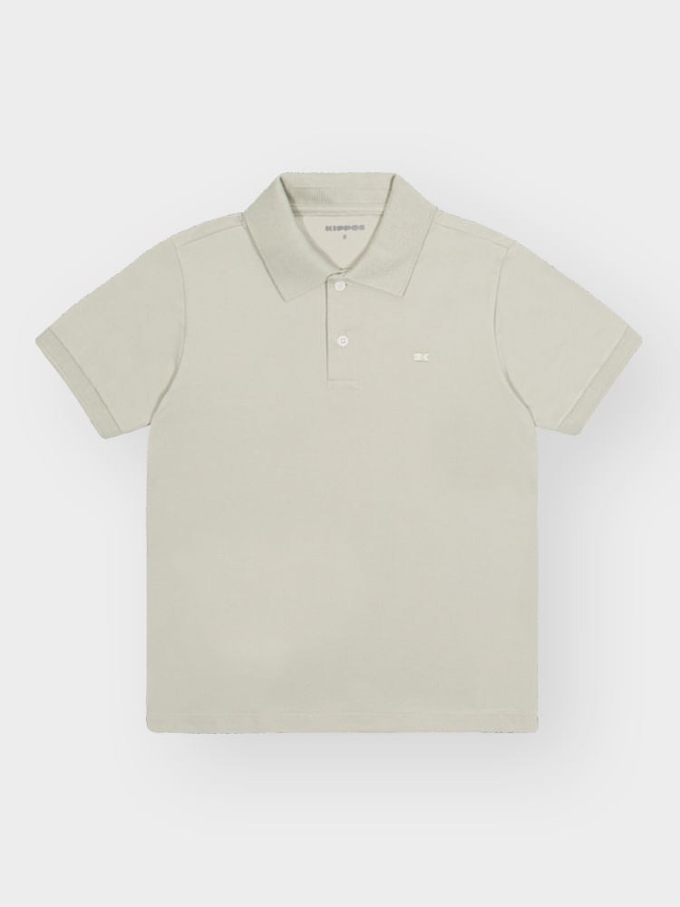 CAMISA POLO CINZA CROMIO