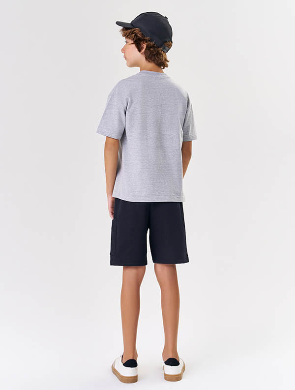 Camiseta Infantil Menino The Ctv Brand Only Mescla CTV