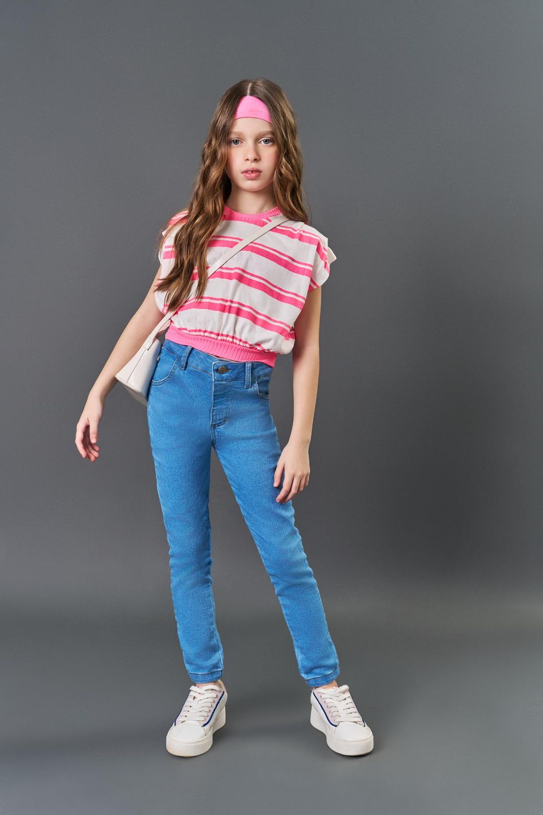 Blusa Infantil Menina Listrada Rosa CTV