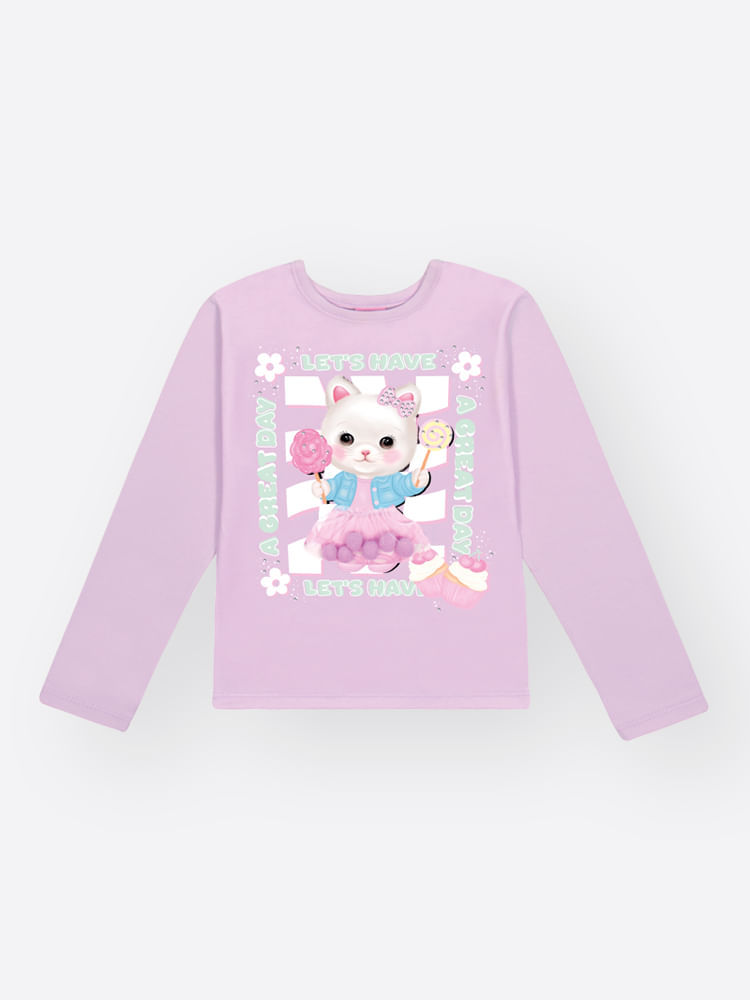 Conjunto Menina com Cheirinho Patchwork Mundo Cinti
