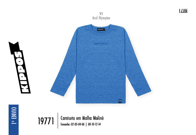 Camiseta Malha Infantil Menino Born To Skate Kippos