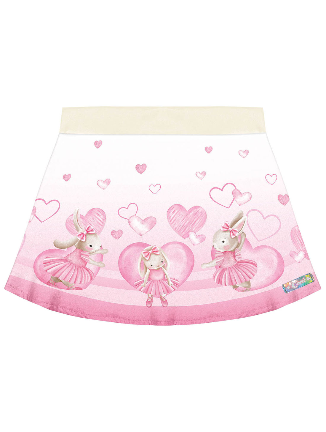 CONJ BLUSA E SAIA/SHORTS RS IOGURTE/RS BARBIE