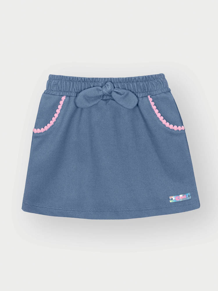 SHORTS/SAIA AZUL JEANS MEDIO