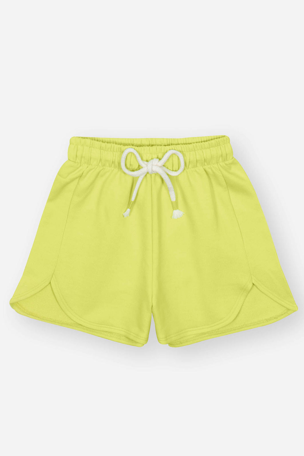 CONJ BLUSA E SHORTS NATURAL/VD CITRUS