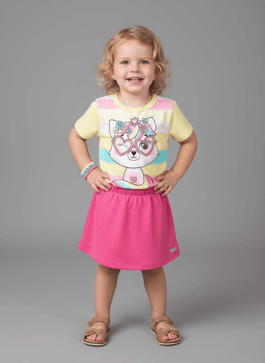 CONJ BLUSA E SHORTS/SAIA AM VAGALU/RS PERSA