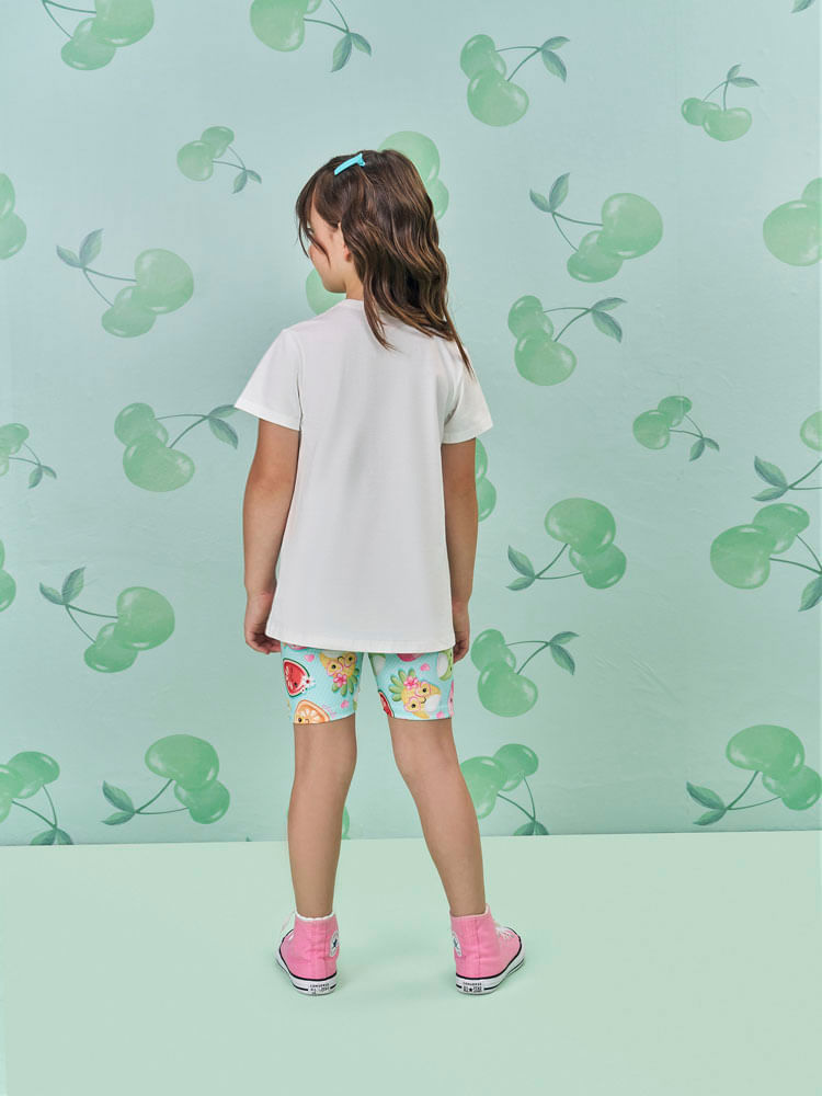 Conjunto Menina Salada de Frutas Natural Mundo Cinti