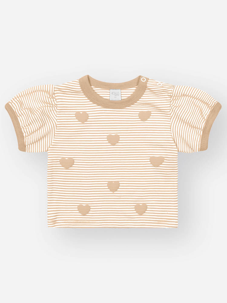 CONJ BLUSA E SAIA/SHORTS BG CAFÉ/BG CAFÉ