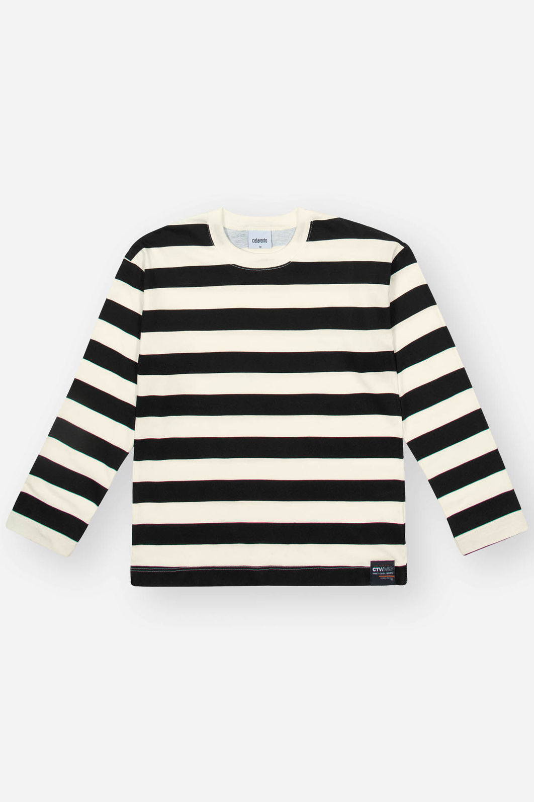 Camiseta Infantil Menino Listrada Natural CTV