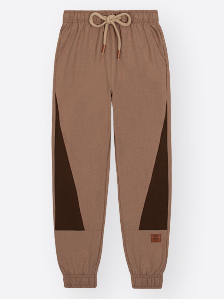 Calça Jogger Infantil Menino Bicolor Trail Divertto