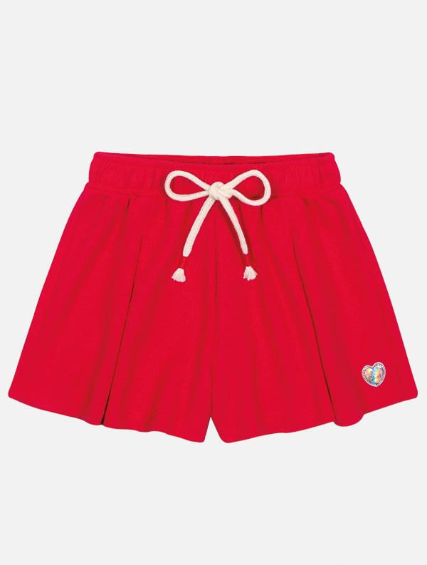 CONJ BLUSA E SHORTS NATURAL/VM MARTE
