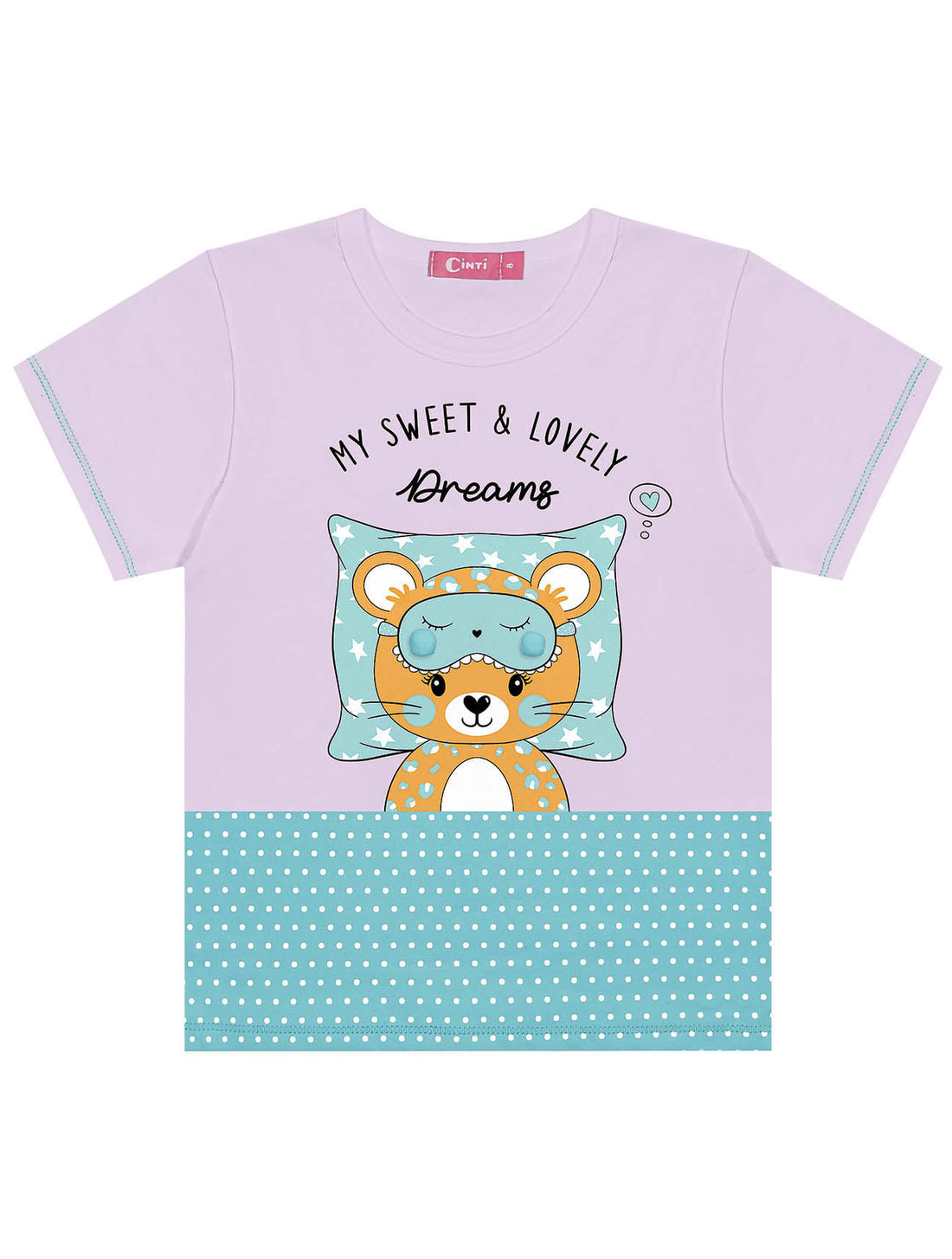 PIJAMA BLUSA E SHORTS LL BRUMA/AZ LITORAL