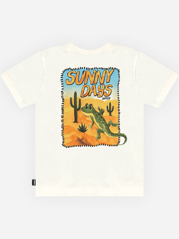 Camiseta Menino Lagarto Sunny Days Natural