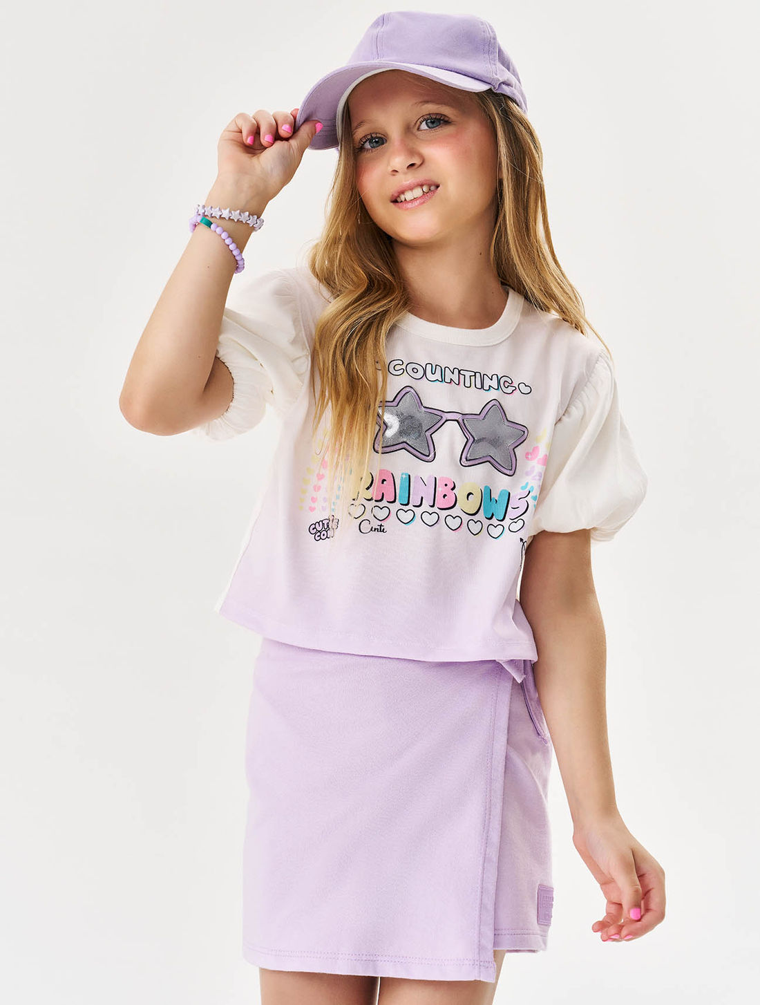 CONJ BLUSA E SHORTS/SAIA NATURAL/LL BRUMA