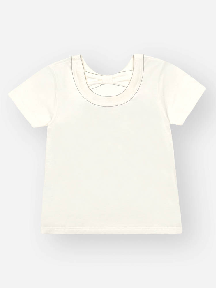 Conjunto Bebê Menina Ursinha Bailarina com Legging Estampada – Look Confortável Cinti Baby NATURAL/AZ PORCELANA