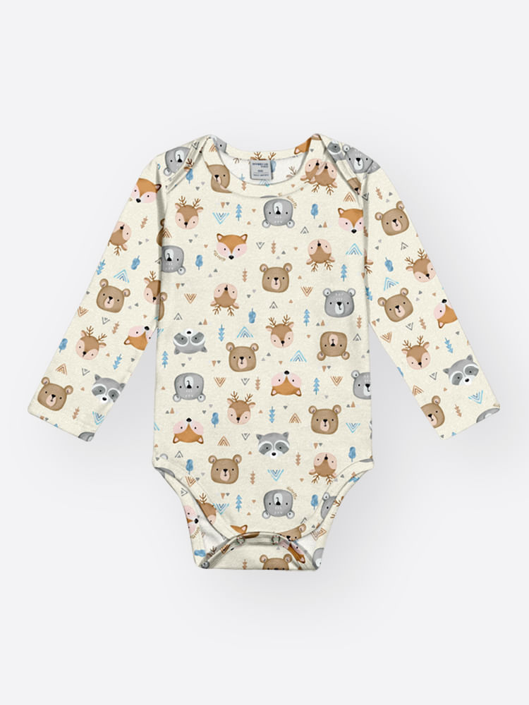 Body Bebê Menino Explorer Divertto
