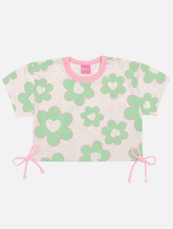 CONJ BLUSA E SHORTS VD PARAD/VD PARADISE
