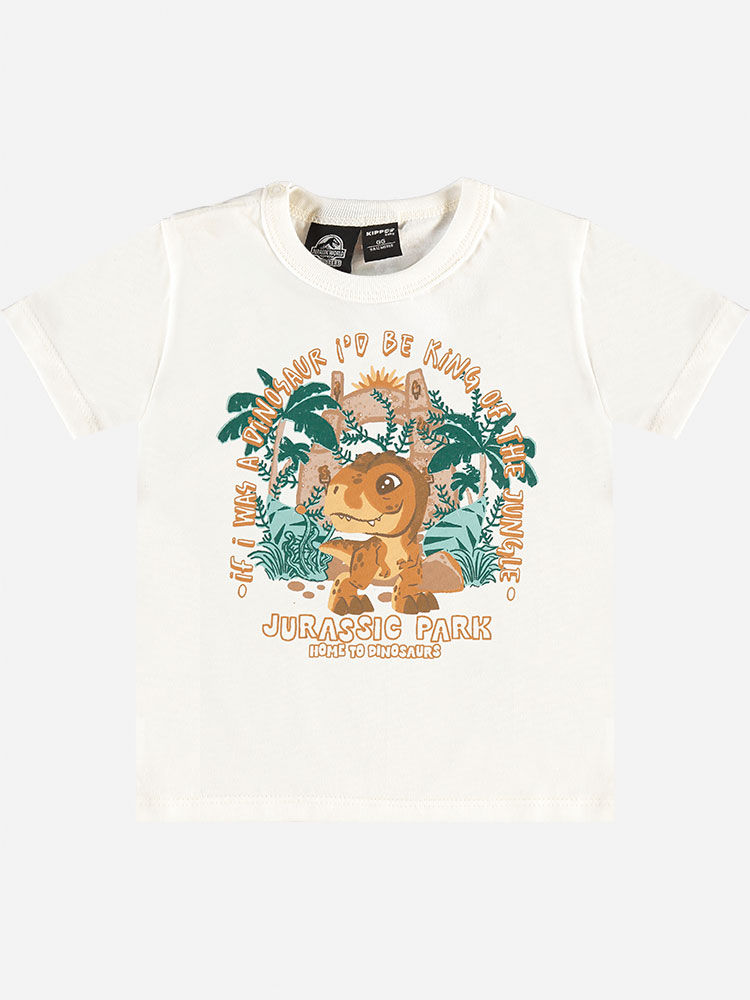 Conjunto Bebê Menino Jurassic World Camiseta Dinossauros e Bermuda Belga Conjunto Bebê Menino Jurassic World Camiseta Dinossauros e Bermuda Belga
