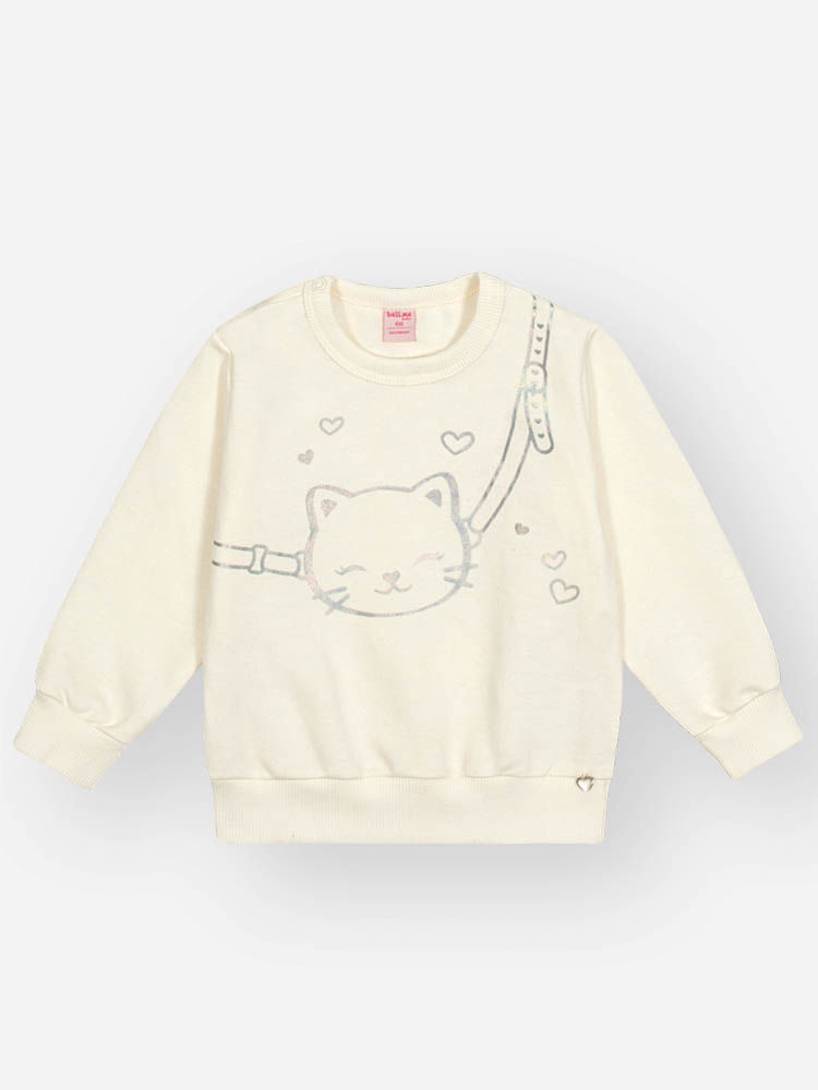 Conjunto Bebê Menina Gato Holográfico Beli.me Conjunto Bebê Menina Gato Holográfico Beli.me