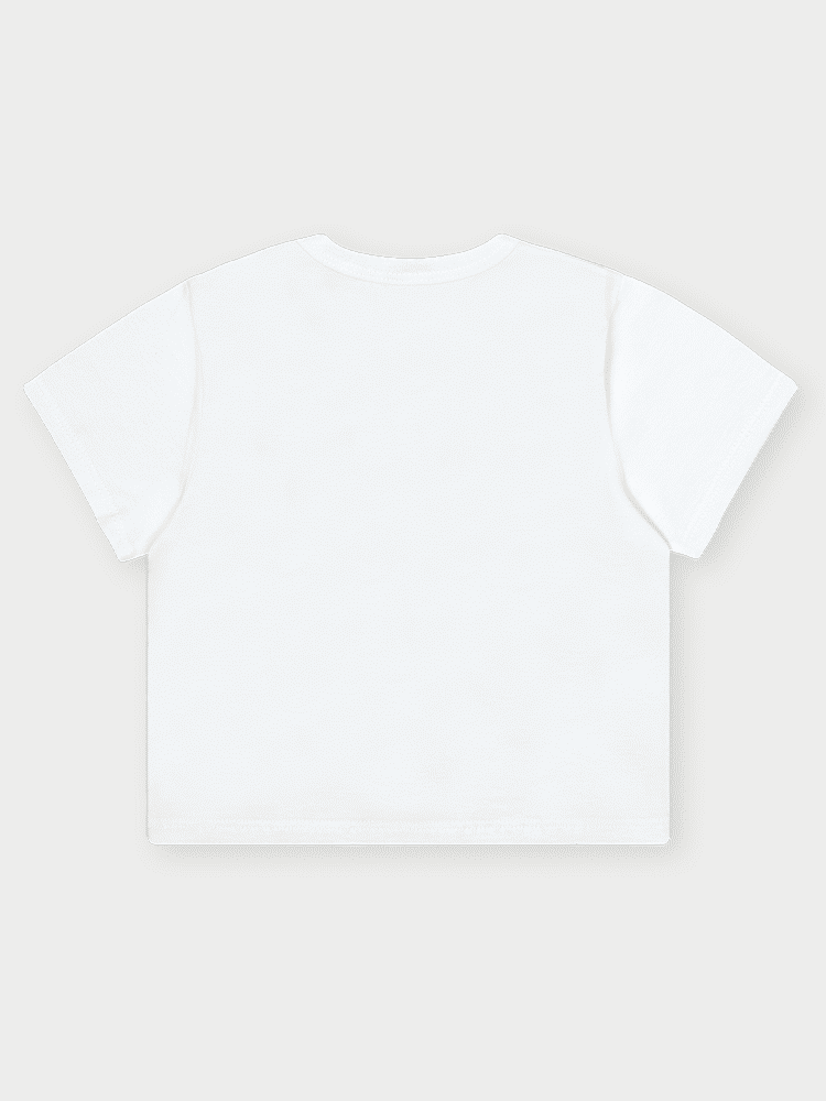 CONJ BLUSA E SHORTS BRANCO/LL AMETISTA