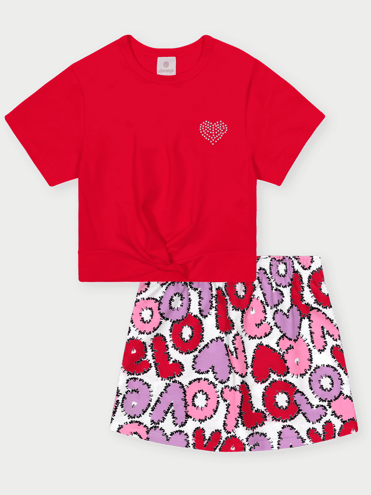 CONJ BLUSA E SHORTS/SAIA VM MARTE/VM MARTE