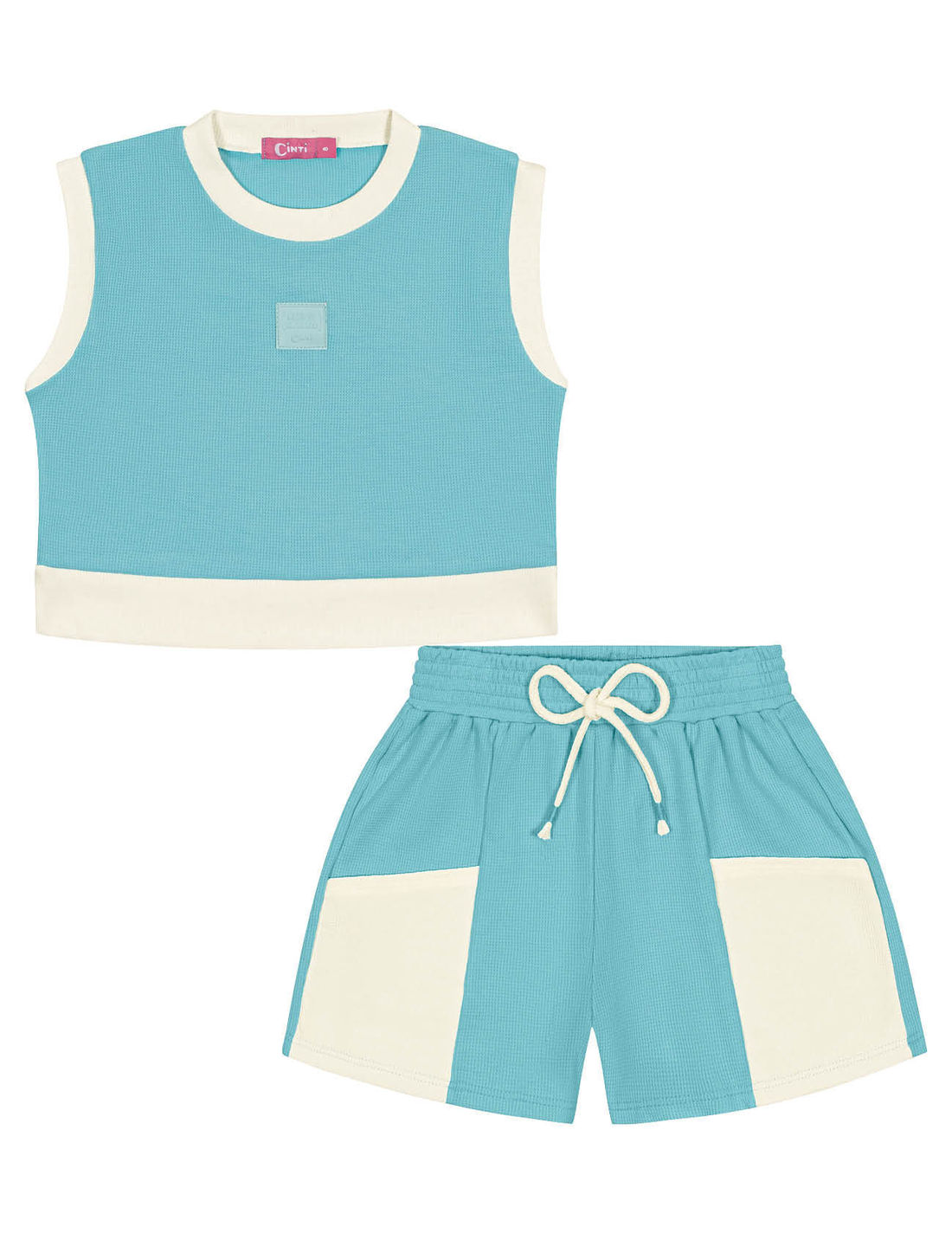 CONJ BLUSA E SHORTS AZ LITORAL/AZ LITORA