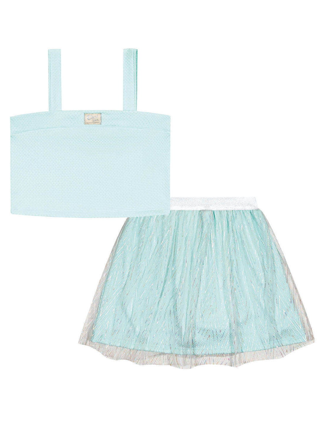 CONJ BLUSA E SAIA/SHORTS AZ ANGEL BLUE/AZ ANG