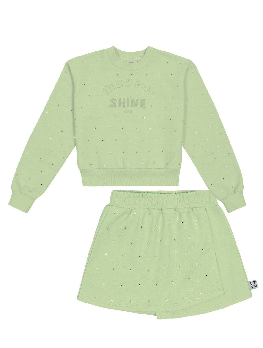 CONJ BLUSAO E SHORTS/SAIA VD PARADISE/VD PARAD