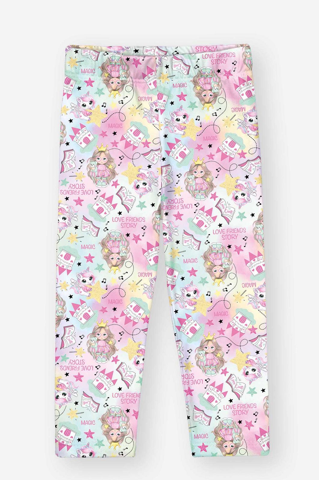 Conjunto Bebê Menina Unicórnio Rosa Mundo Cinti