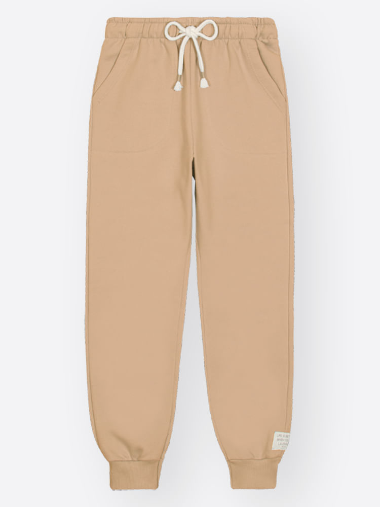 Calça Moletom Jogger Infantil Ajuste Confortável