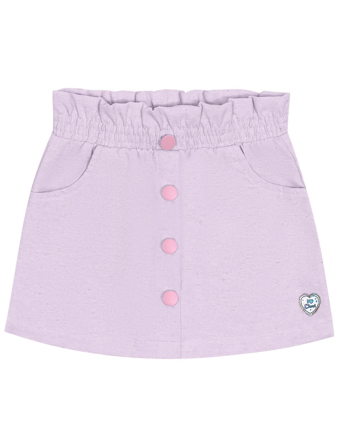 CONJ BLUSA E SHORTS/SAIA NATURAL/LL BRUMA