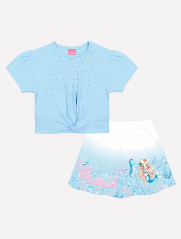 CONJ BLUSA E SHORTS/SAIA AZ AURA/AZ AURA