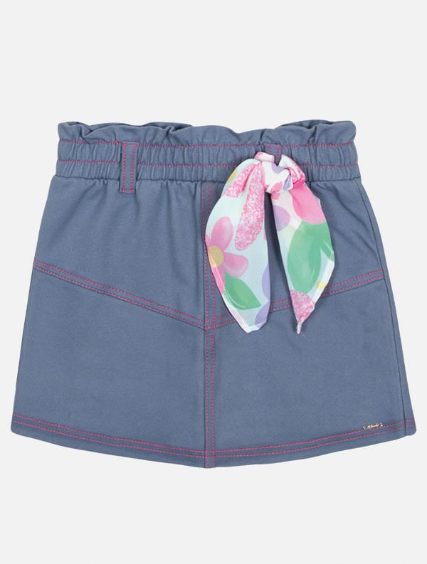 CONJ BLUSA E SHORTS/SAIA RS CINTI/AZ JEANS ME