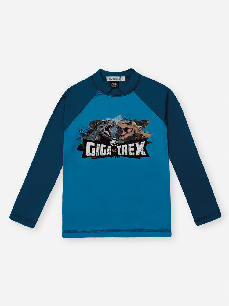 Conjunto Infantil UV Jurassic World Giga T-Rex Royal