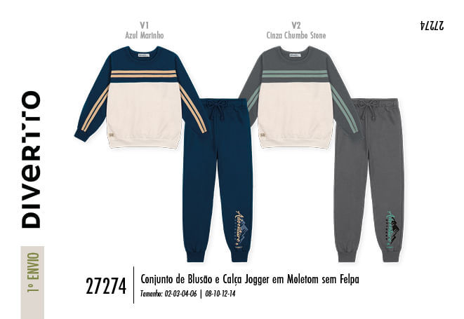 Conjunto Infantil Menino Adventure Outdoor Divertto Conjunto Infantil Menino Adventure Outdoor Divertto