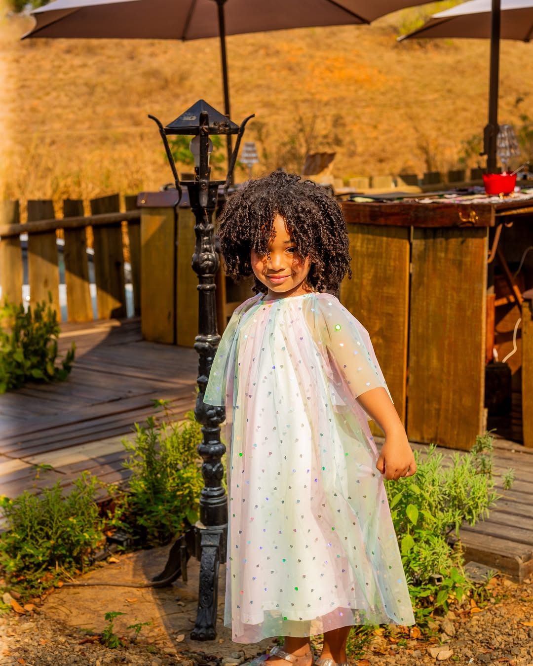 Vestido Infantil Menina Tule Com Corações Rosa Cinti Vestido Infantil Menina Tule Com Corações Rosa Cinti