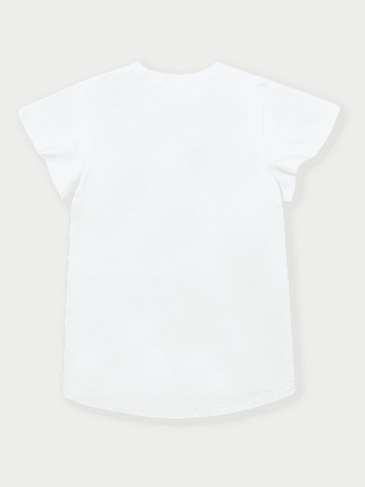 CONJ BLUSA E CAPRI BRANCO/LJ NECTARINE