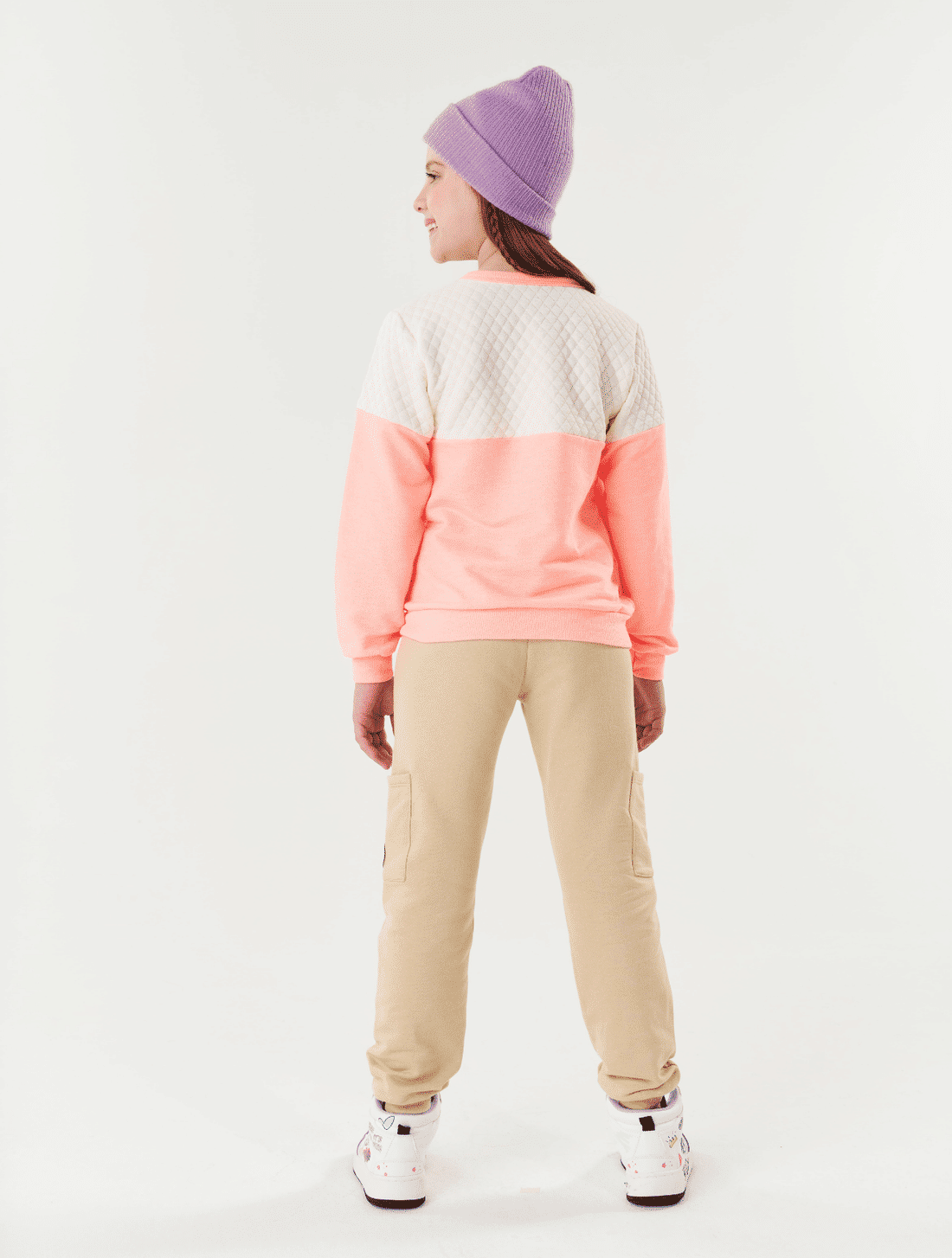 BLUSAO LARANJA NEON